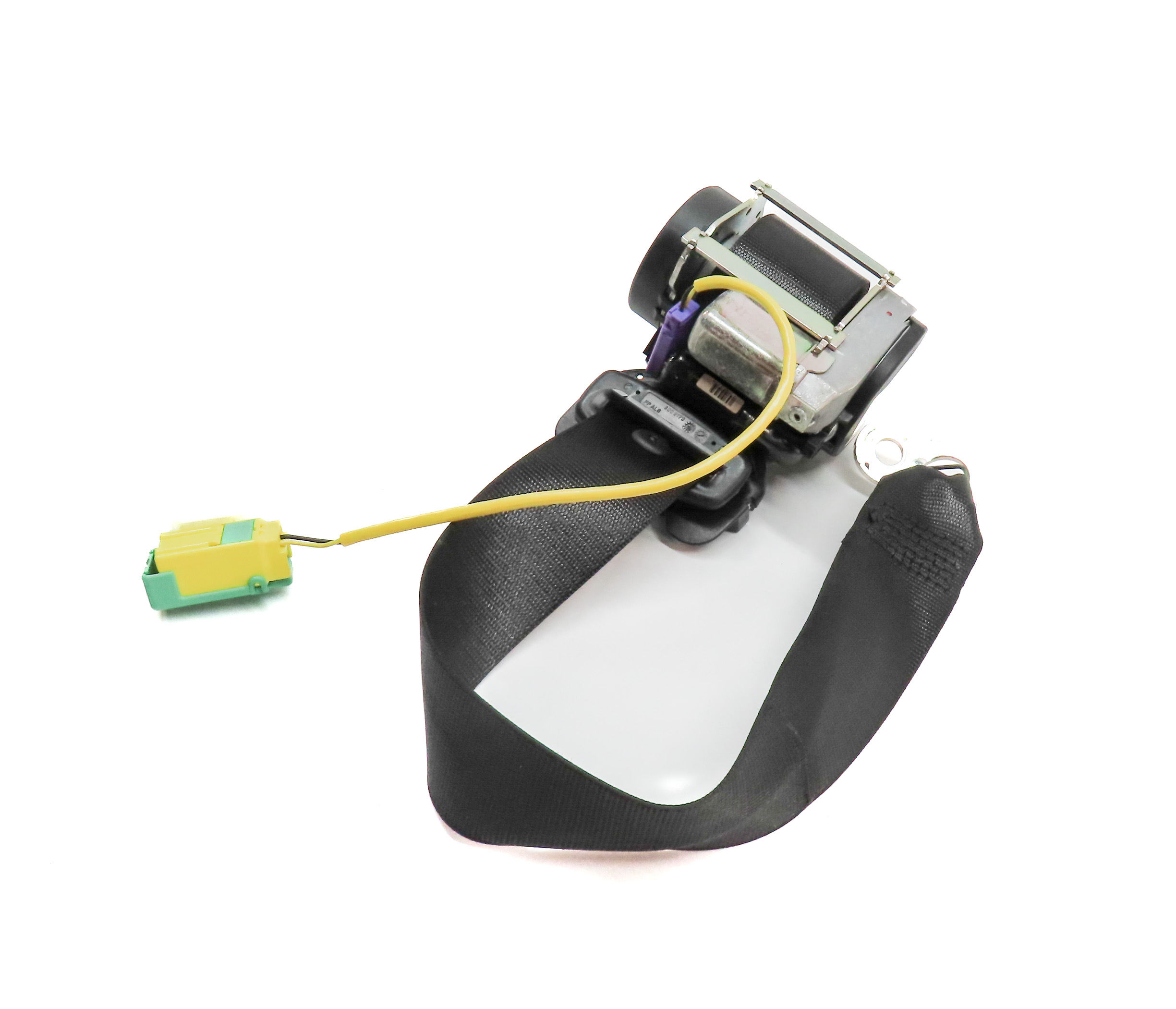 2008 PORSCHE CAYENNE (955) REAR RIGHT SEAT SEATBELT BELT RETRACTOR (Black) — exact item pictured
